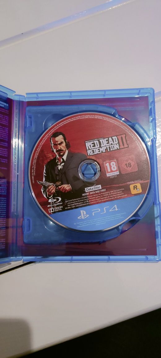 Gra Red Dead Redempion 2 na ps4