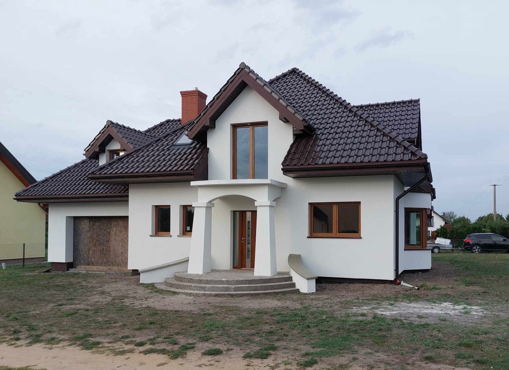 Piękny Dom w Głogowie pod Toruniem do wykończenia