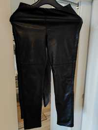 Spodnie skórka H&M 8-9 lat 130-140cm/Idealny stan
