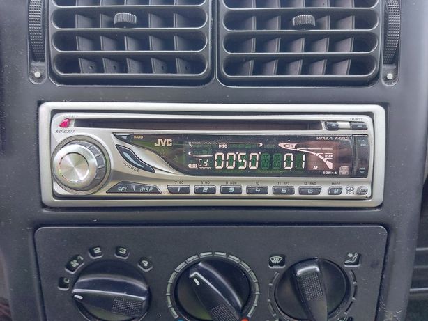Radio JVC CD Mp3 50Wx4 Zdejmowany panel Samochodowe