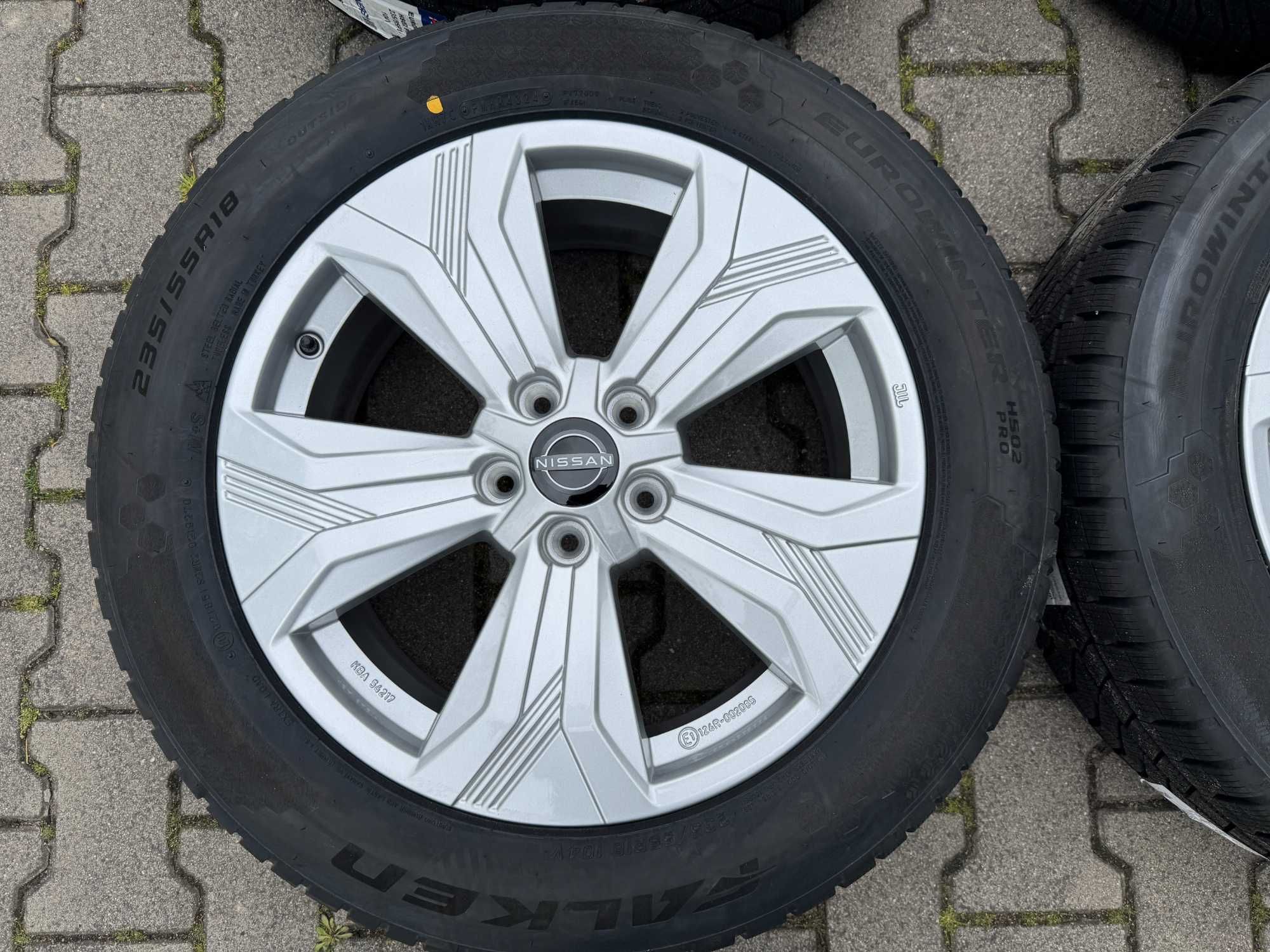 Nowe Org Koła Zimowe 18cali NISSAN Qashqai III (235/55r18 Falken 2024r