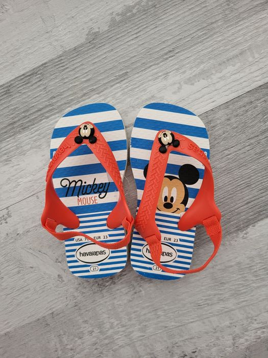 Japonki klapki dziecięce niemowlęce 23 miki disney lato