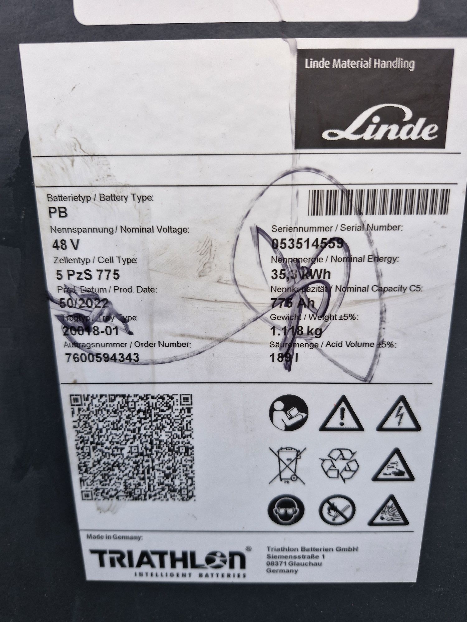 Sprzedam 2szt LINDE E18 PH i E16H