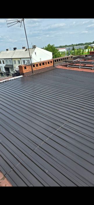 Malowanie dachów, krycie papą, mycie elewacji!