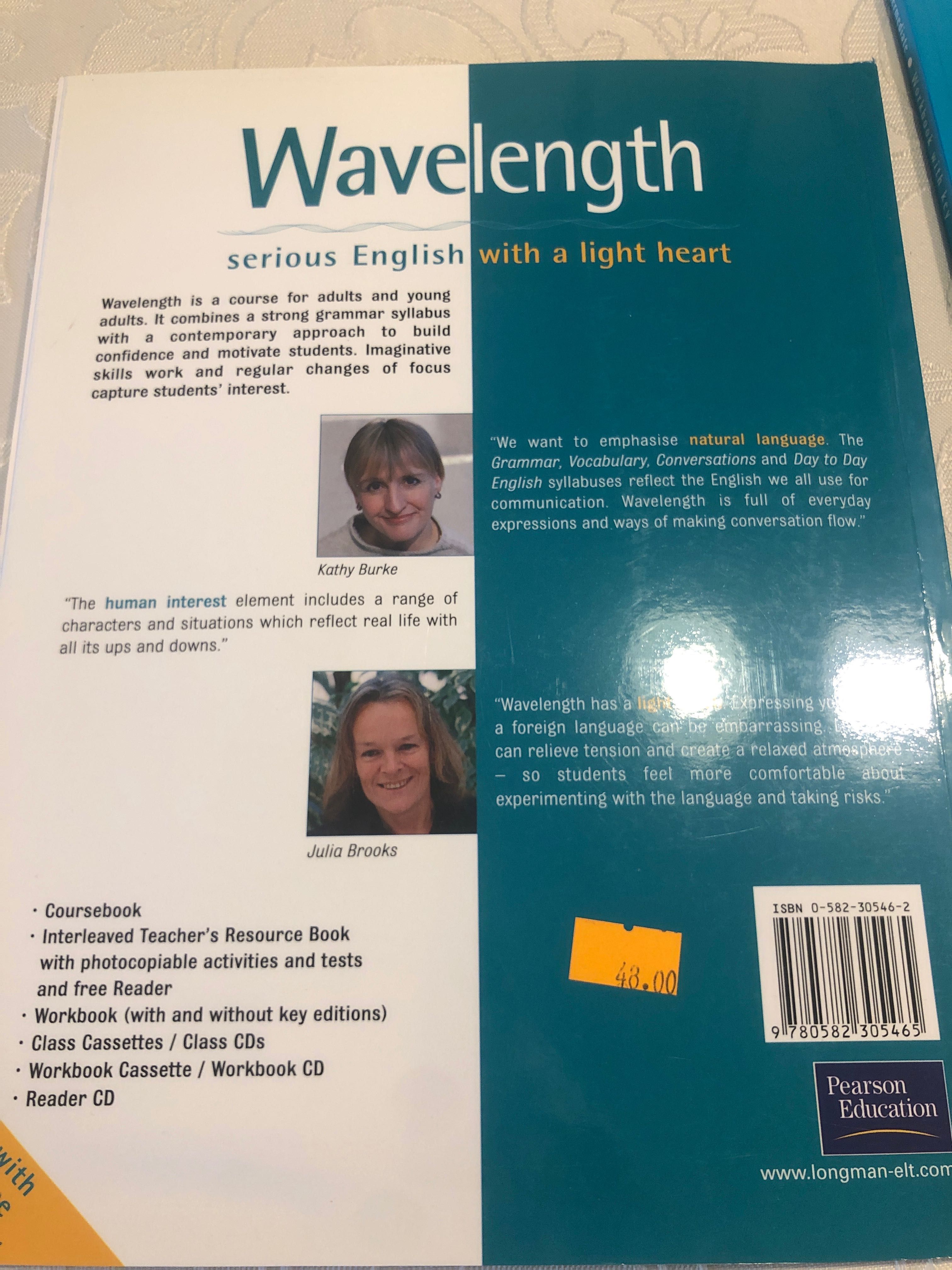 Wavelength pre-interm Course Book i Workbook + Class Cass + WB Cass