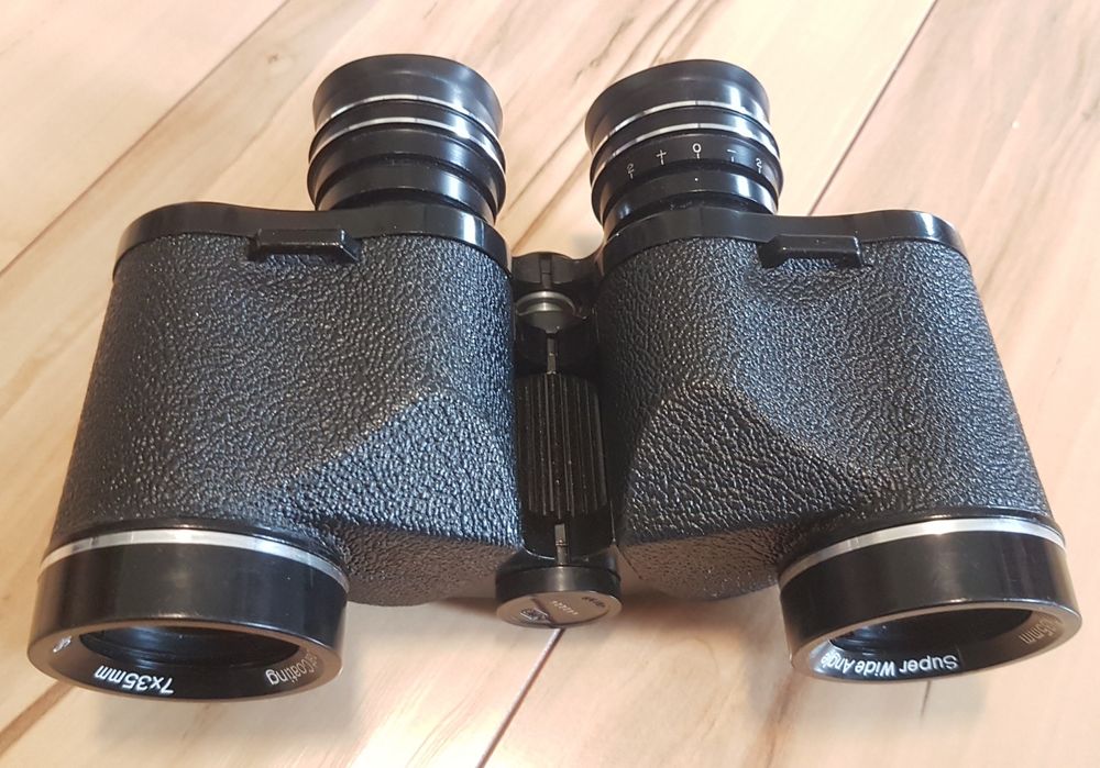 Lornetka 7x35 szeroki kąt 11.6° Japońska szybki focus Montgomery Ward