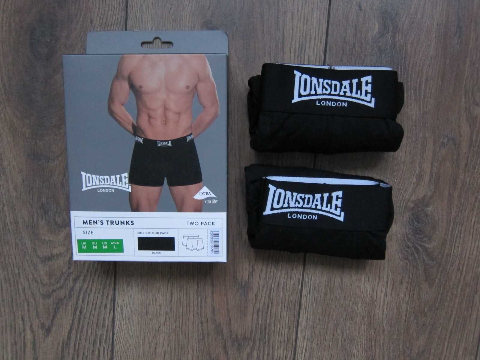 Боксери чоловічі труси Lonsdale, бавовняні, оригінал, комплект із 2 шт