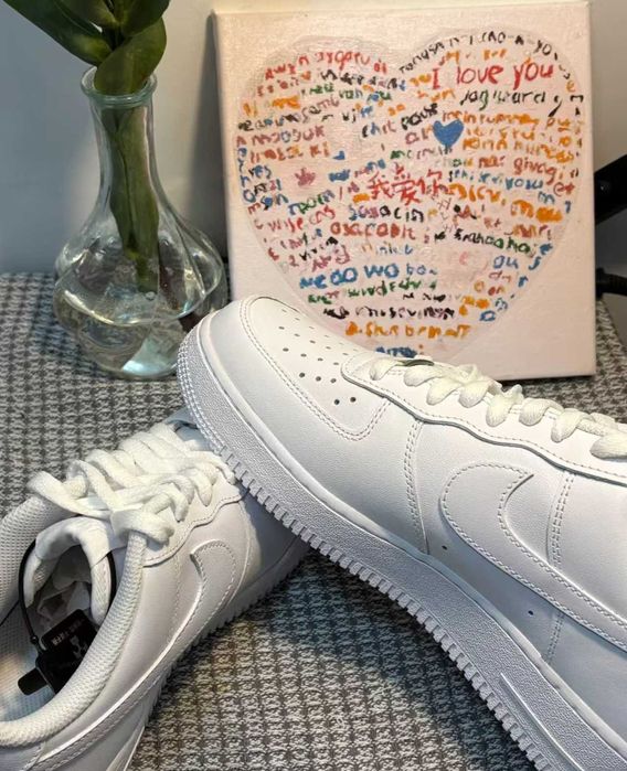 "Buty sportowe " NikeAir_Force1_Low _'07_White Rozmiar.37.5