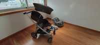 Carro de passeio de bebé + ovo + sombra + proteção de chuva - Marca Be
