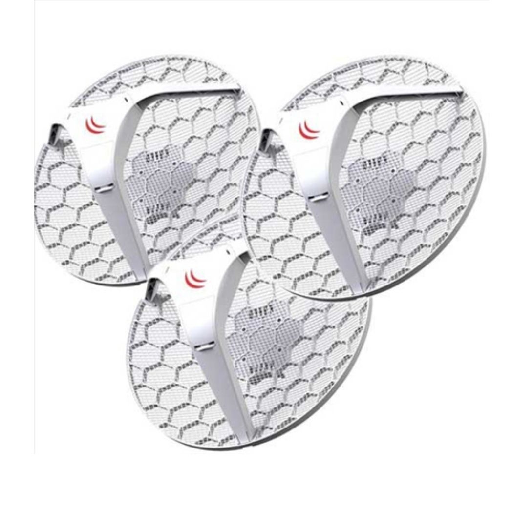 MikroTik LHG 5 Tripack (RBLHG5kit) - zestaw 3 urządzeń LHG 5