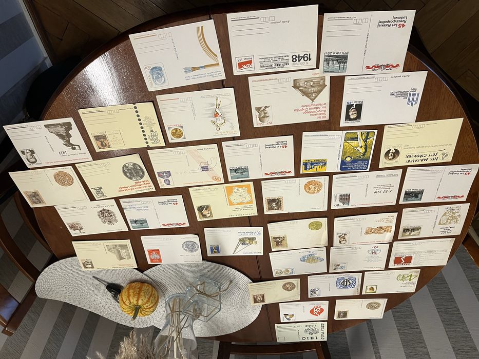 Stare pocztówki PRL