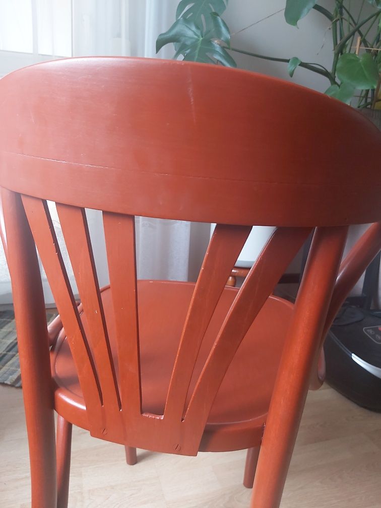 Krzesło bukowe gięte "Thonet" z Radomska