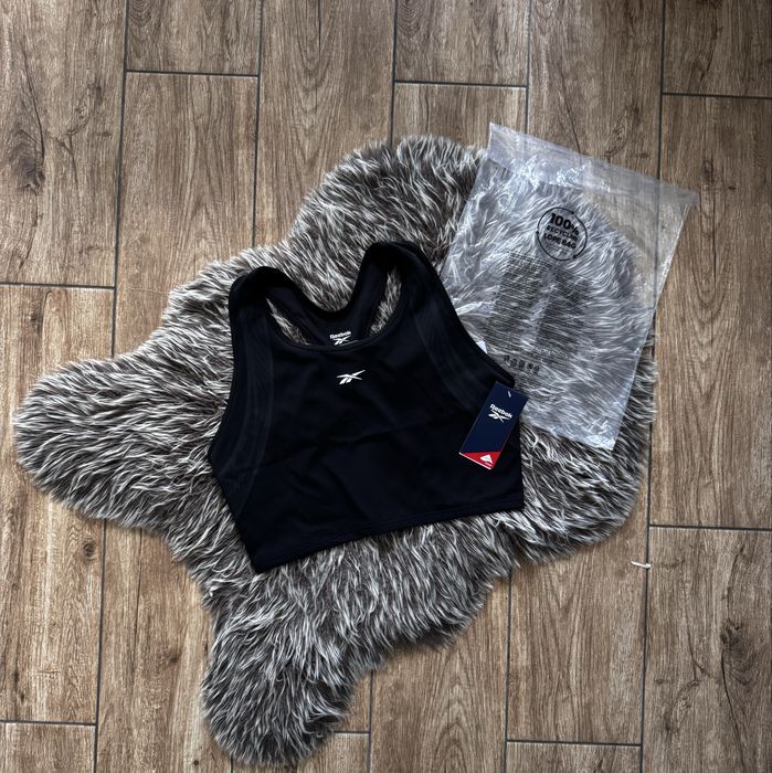 Stanik sportowy crop treningowy Reebok Lux Perform Crop