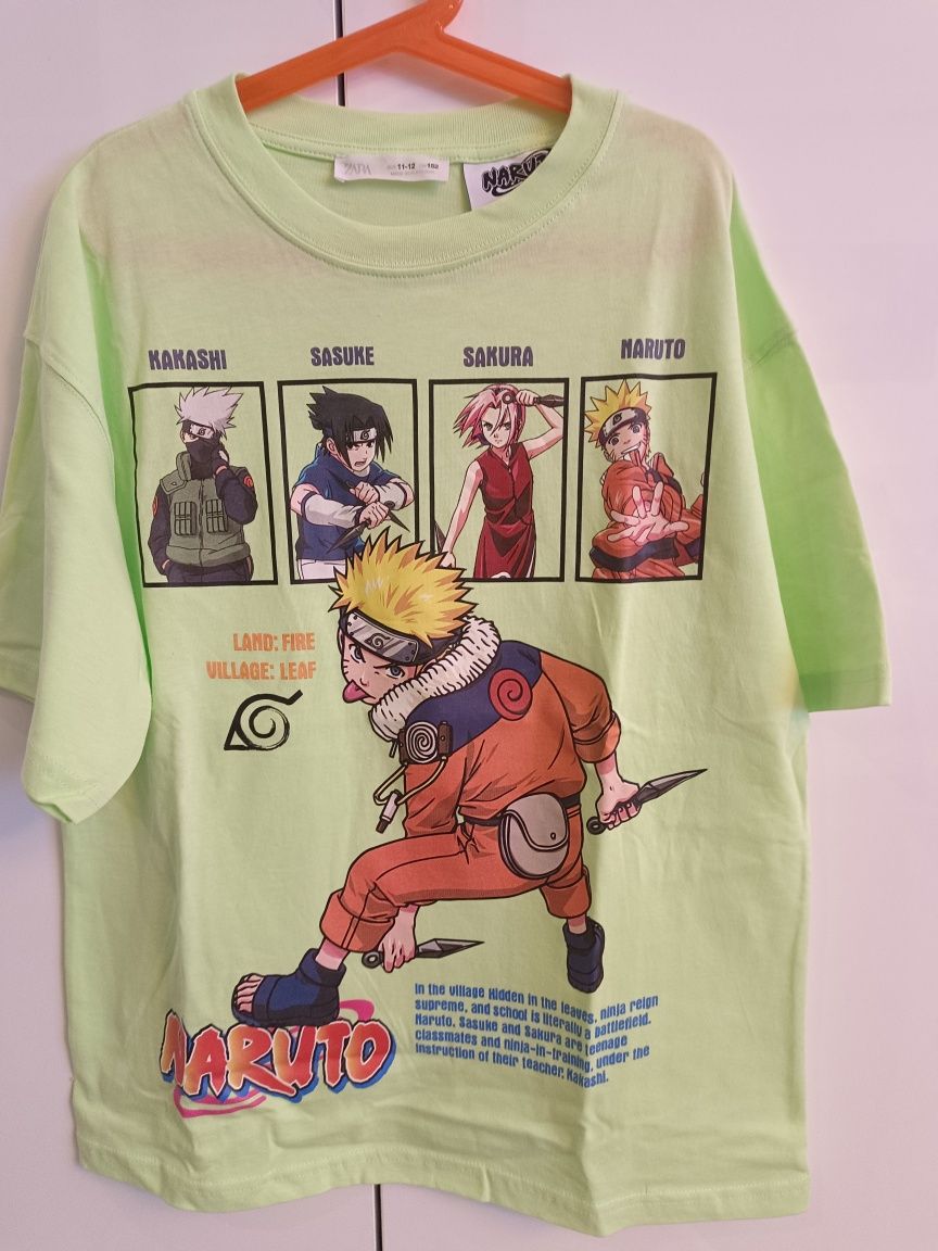Koszulka Zara Naruto Anime rozmiar 152