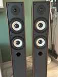 Glośniki M-Audio i amplituner Teac
