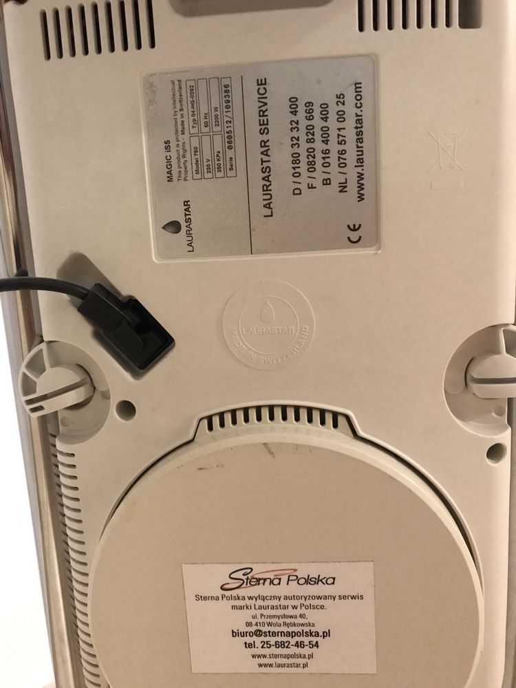 System do prasowania żelazko parowe LAURASTAR Magic i-S5