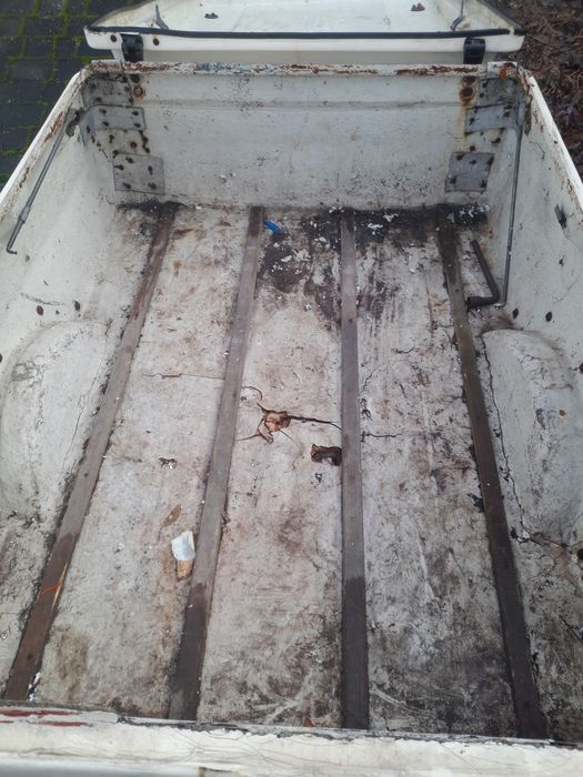 Przyczepa niewiadów N250 N-250 zarejestrowana