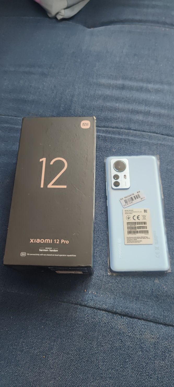Xiaomi 12 pro 12/256gb blue  gwarancja 05/2026