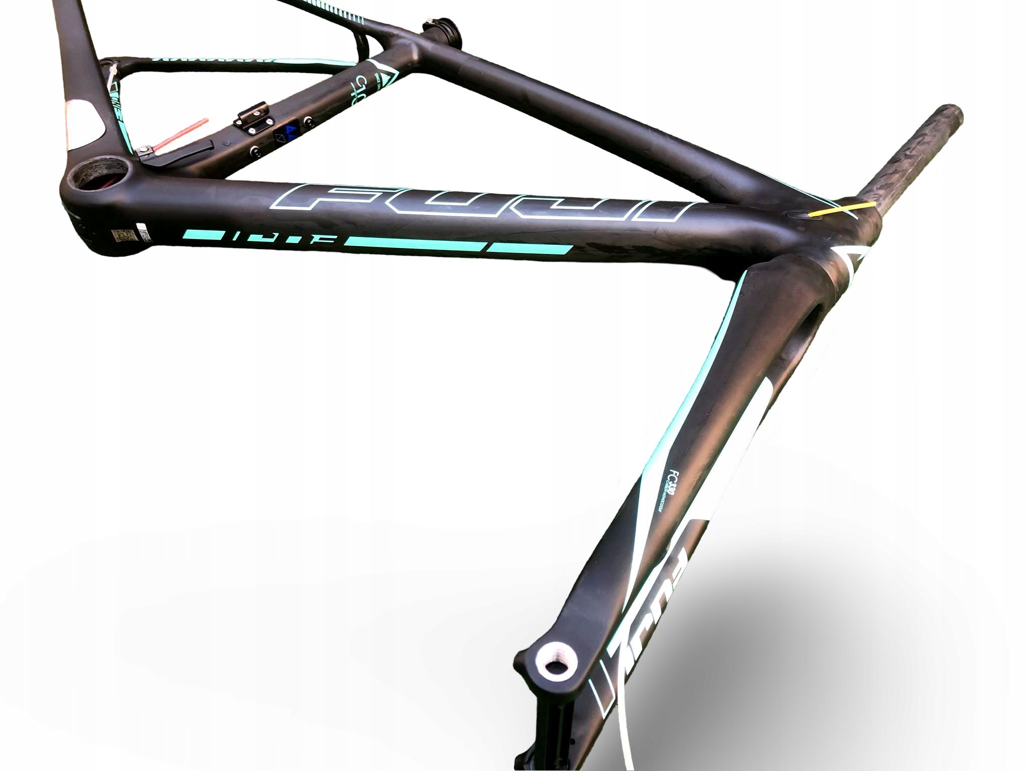 Rama Rowerowa Karbonowa Fuji Brevet 1.3 Rozmiar 47Cm Z Widelcem