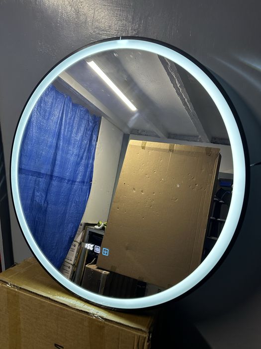 Lustro okrągłe podświetlane 60 cm