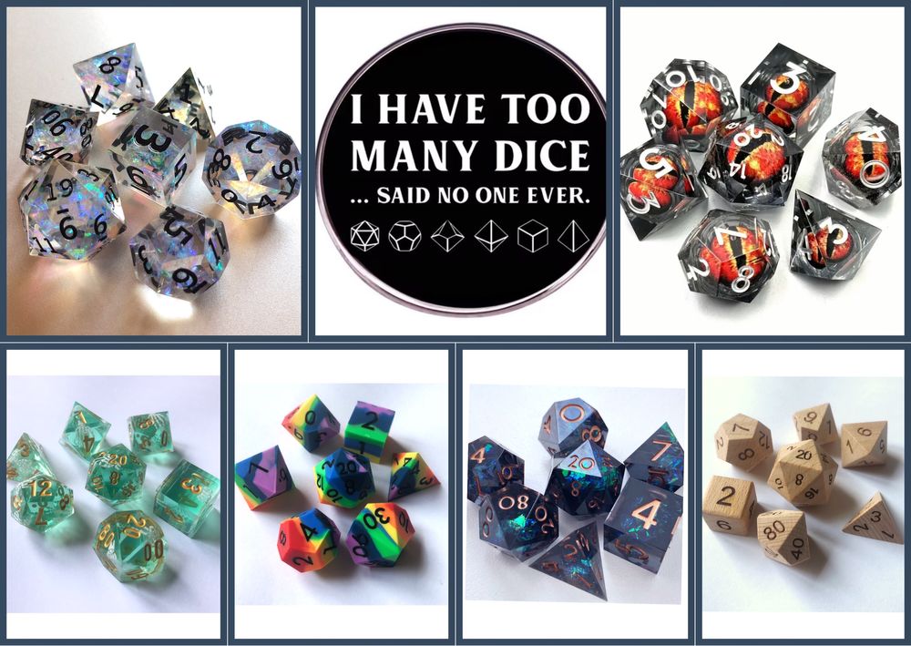 Dungeons and Dragons кубики дайси D&D DnD Dungeons and Dragons