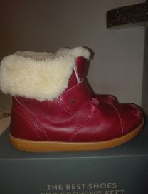 Skórzane buty zimowe Bobux 28 Merino ciepłe śnieg zima