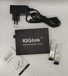 Медіаконвертор 10 gtek плюс два модуля sfp