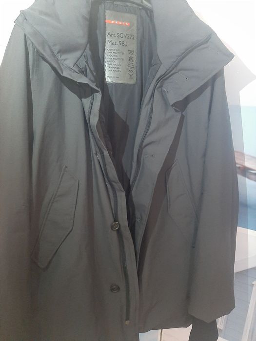 Parka impermeável prada original homem negociável