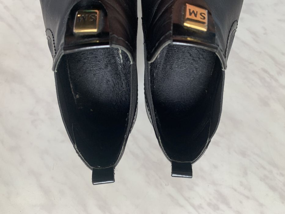 Осінні/весняні жіночі черевички з натуральної шкіри, фірма SM