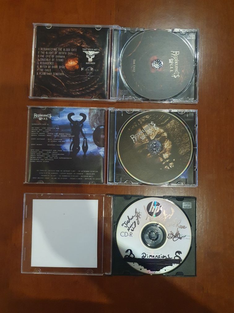 Black death metal Rapheumets well 3 CDs
