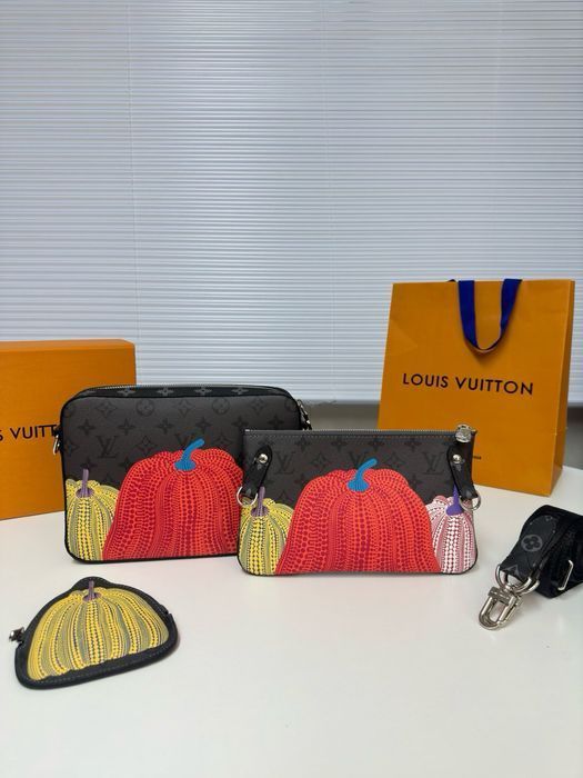 Сумка Louis Vuitton 3в1 3v1 messenger messenger с тыквамми