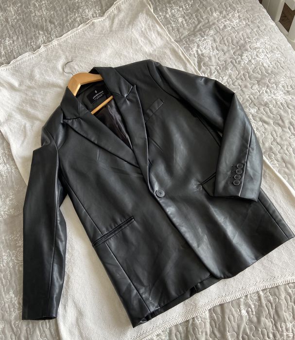 Шкіряний піджак