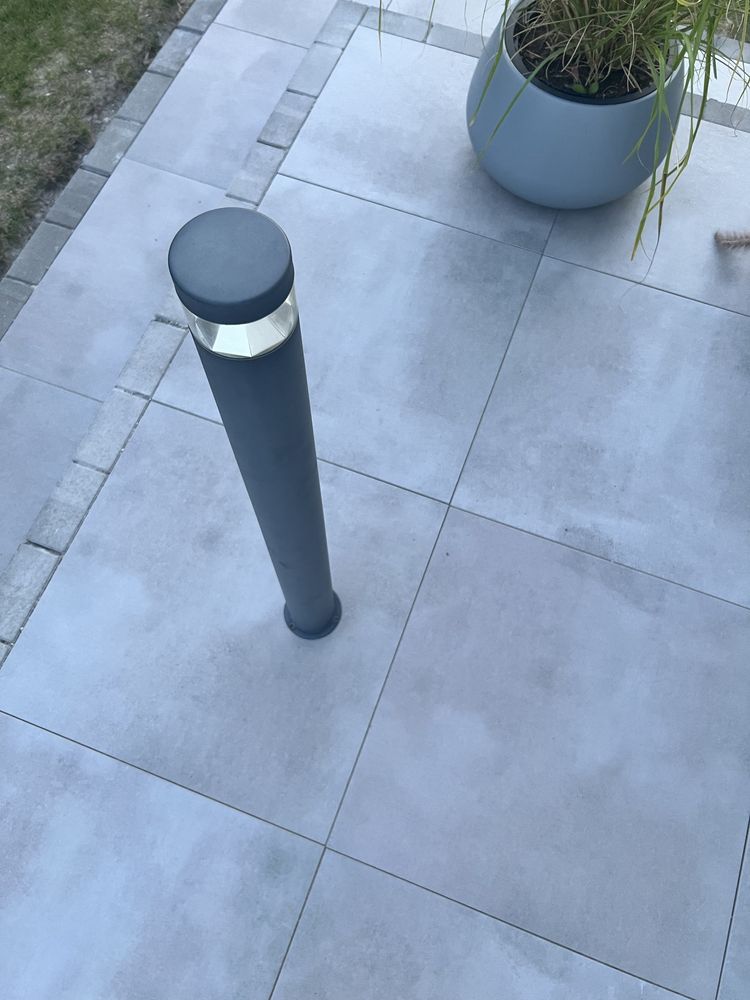 Lampa ogrodowa tarasowa slupek 90 cm 3 sztuki
