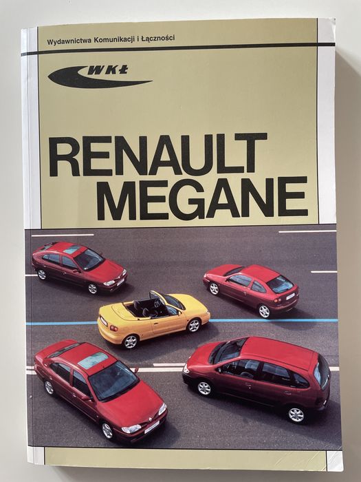 Renault Megane - książka jak nowa.