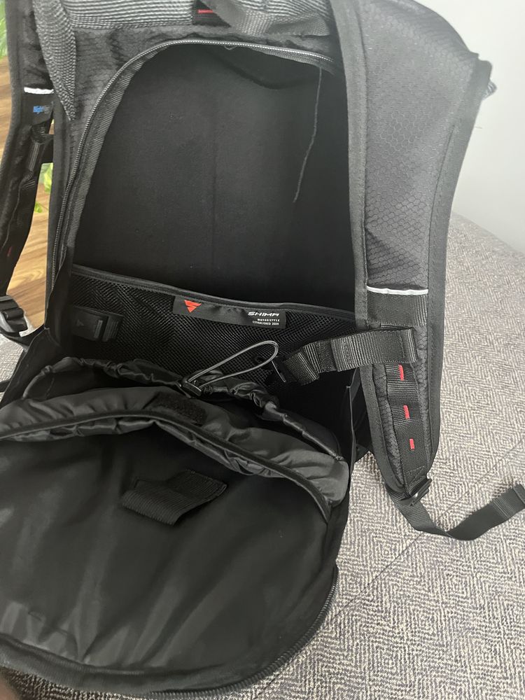 Plecak motocyklowy Shima Ayro 24L czarny - stan idealny