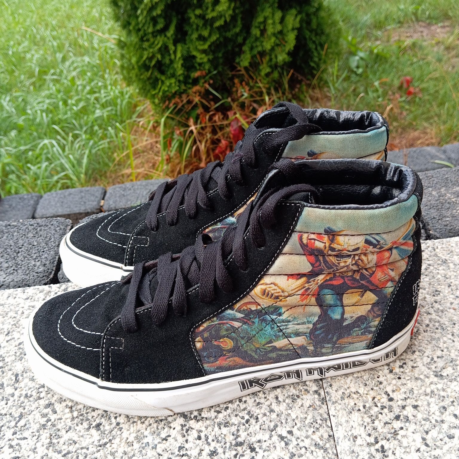 Vans Classic Sk8-He Iron Maiden " The Trooper " Heavy Metal Rozmiar 44