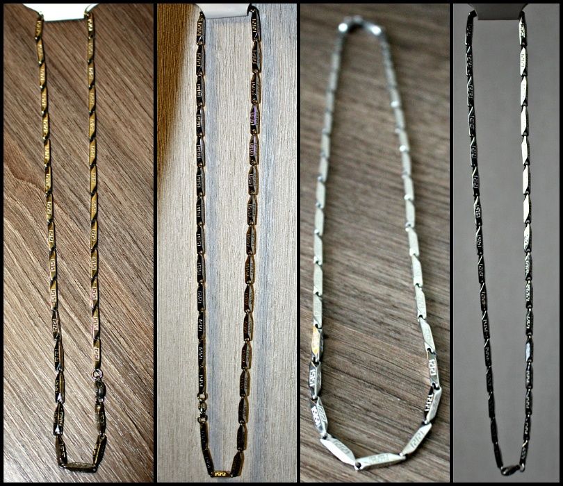 Цепочка с орнаментом Fashion Jewelry длина 50 см Мужская Женская