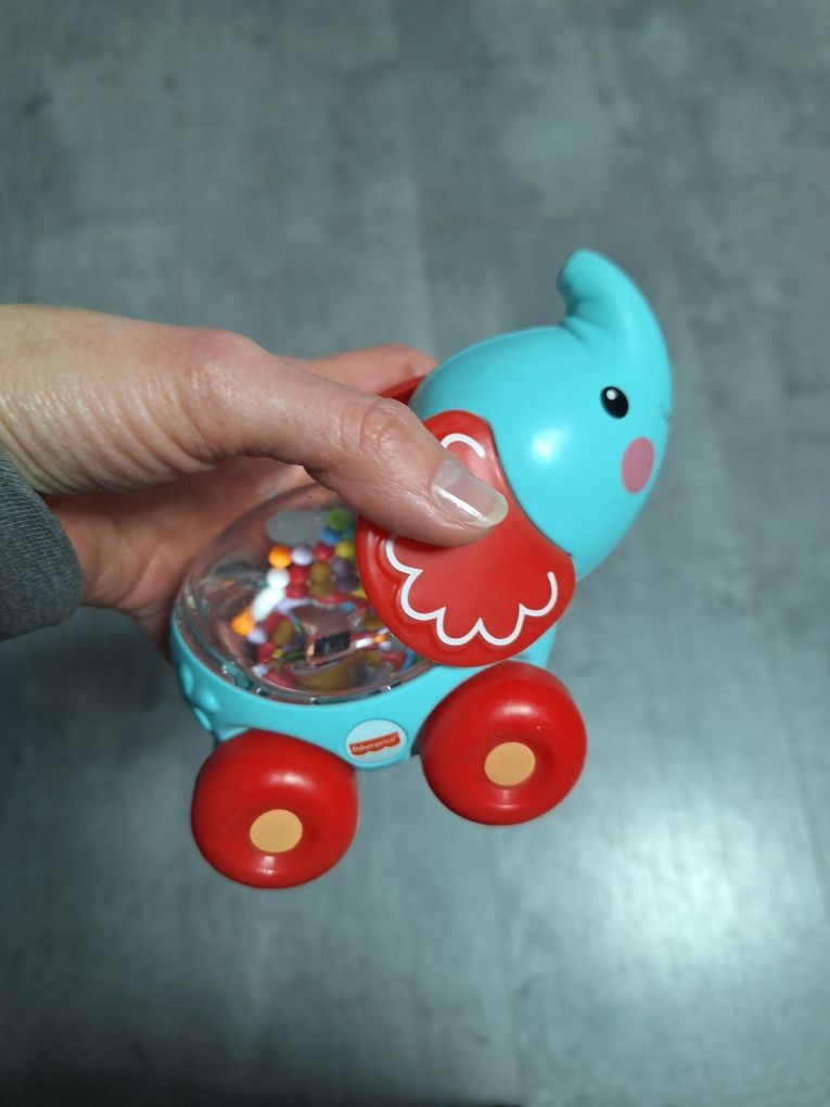 Zabawka grzechotka słonik fisher price
