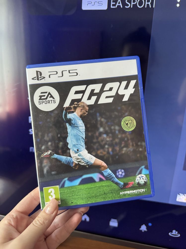 Диск fc 24 лицензия на ps 5