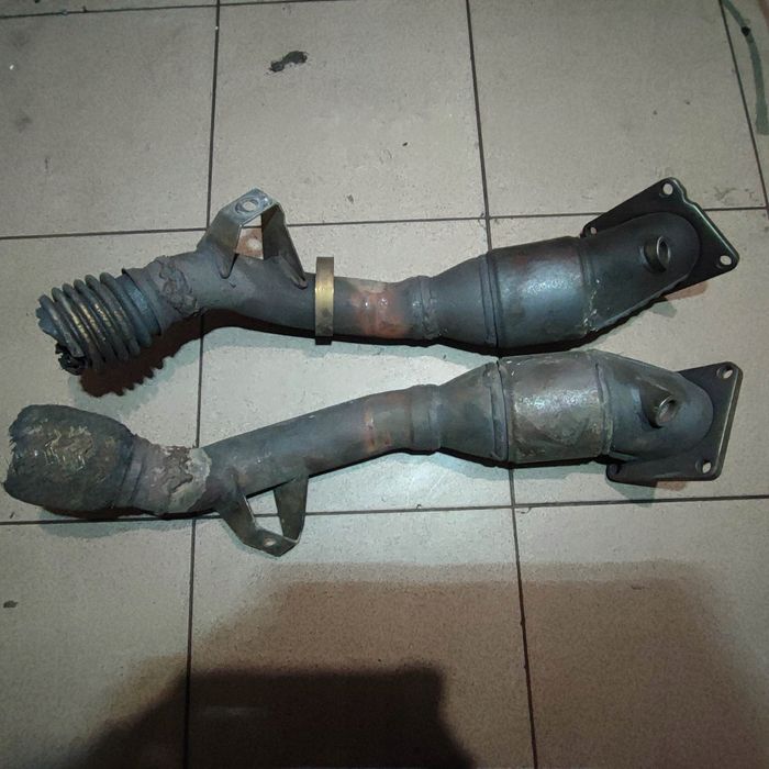 Katalizator Flansza Downpipe Rura Audi A6 C5 2.7 BT