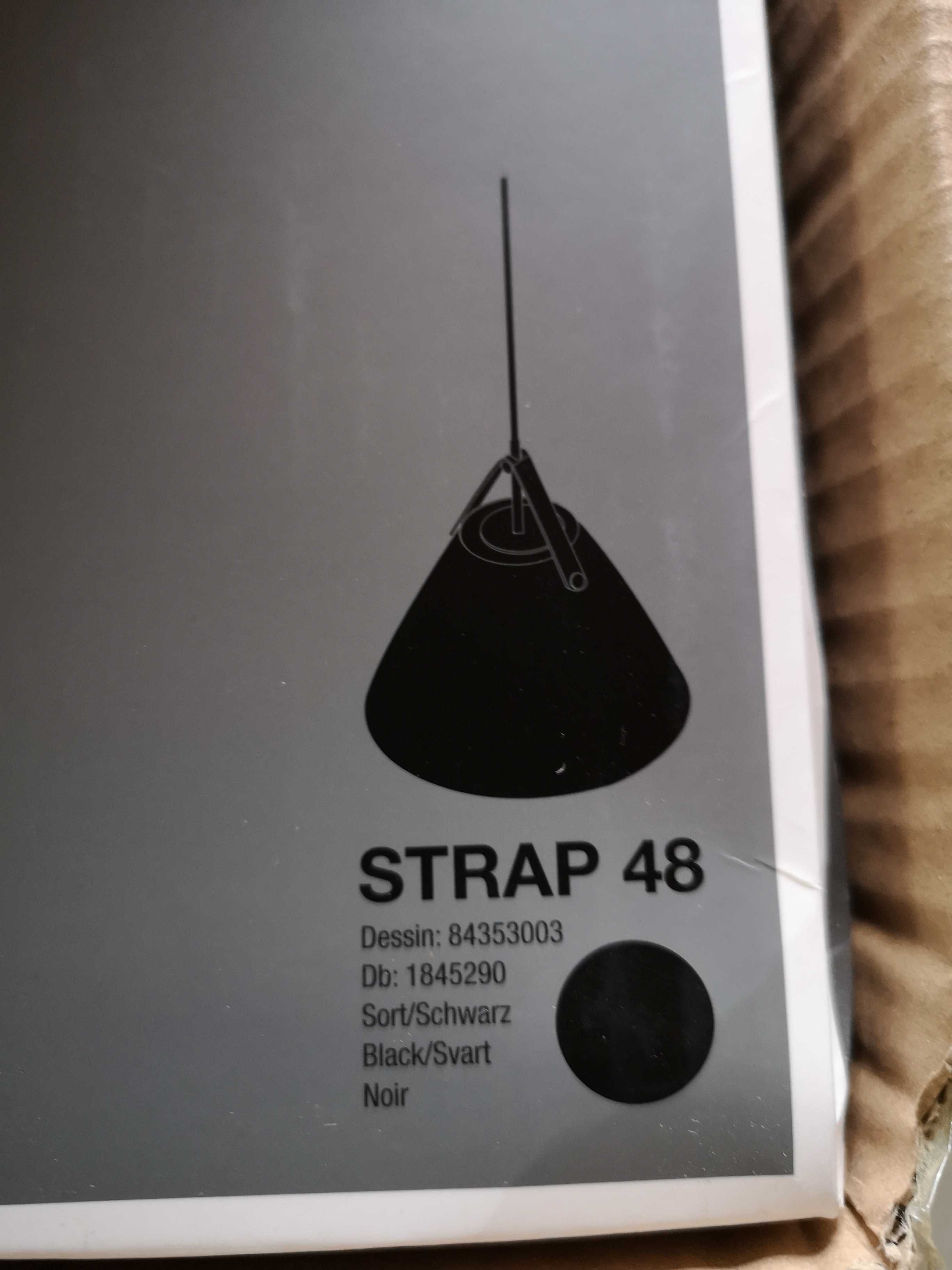 Stylowa lampa wisząca Strap 48