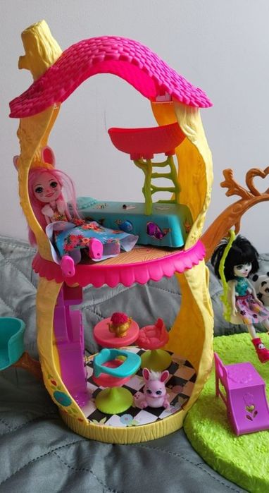 Mattel Enchantimals Wonderwood Leśny Domek Pandy