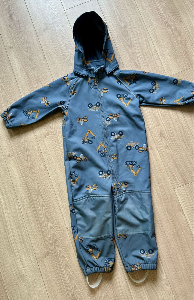 Комбінезон дощовик 92 розмір, на флісі Name it Softshell Loui