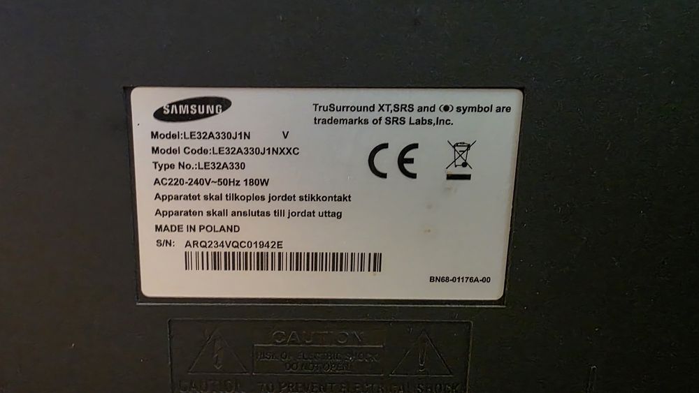 Telewizor  Samsung 32 cale le32a330j1n