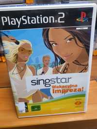 Singstar Wakacyjna Impreza PS2/PS3 PO POLSKU Unikat Karaoke Sklep