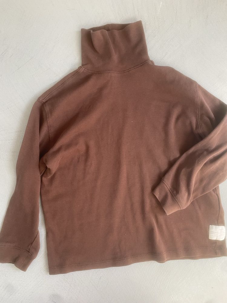 Golf brązowy Zara Boy