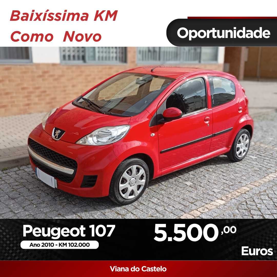 Peugeot 107 com Ar Condicionado - P/ VENDER ATÉ SEGUNDA-FEIRA POR 5200