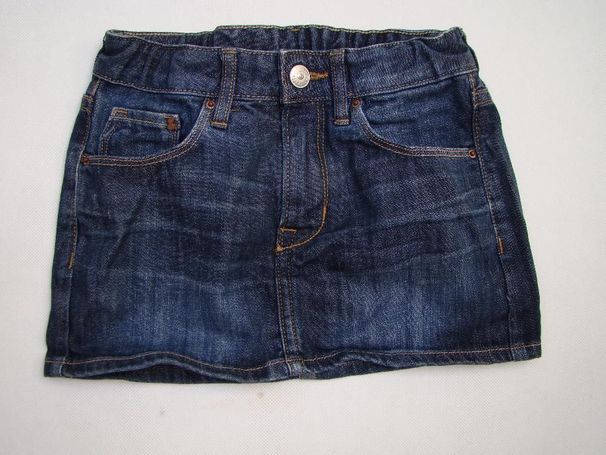 H&M jeansowa miękka SPÓDNICZKA spódnica 128 na 7-8lat
