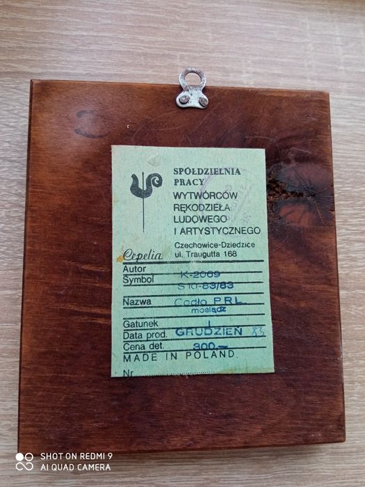 Zamienię orzeł z mosiądzu bez korony