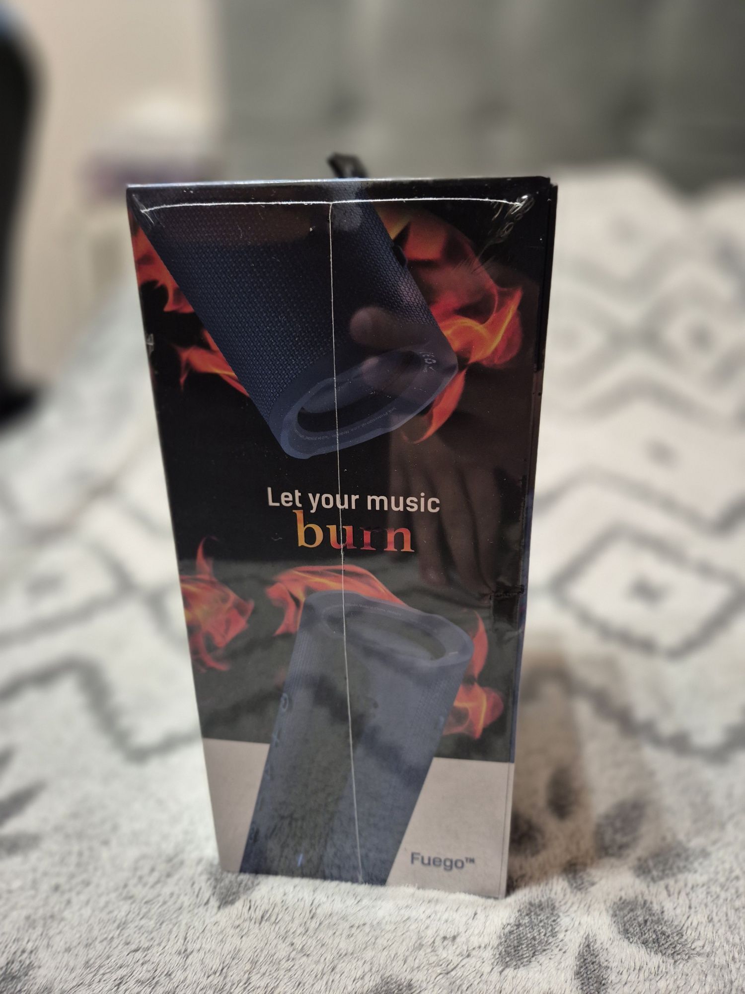 Głośnik bluetooth 3mk Fuego kolor niebieski NOWY